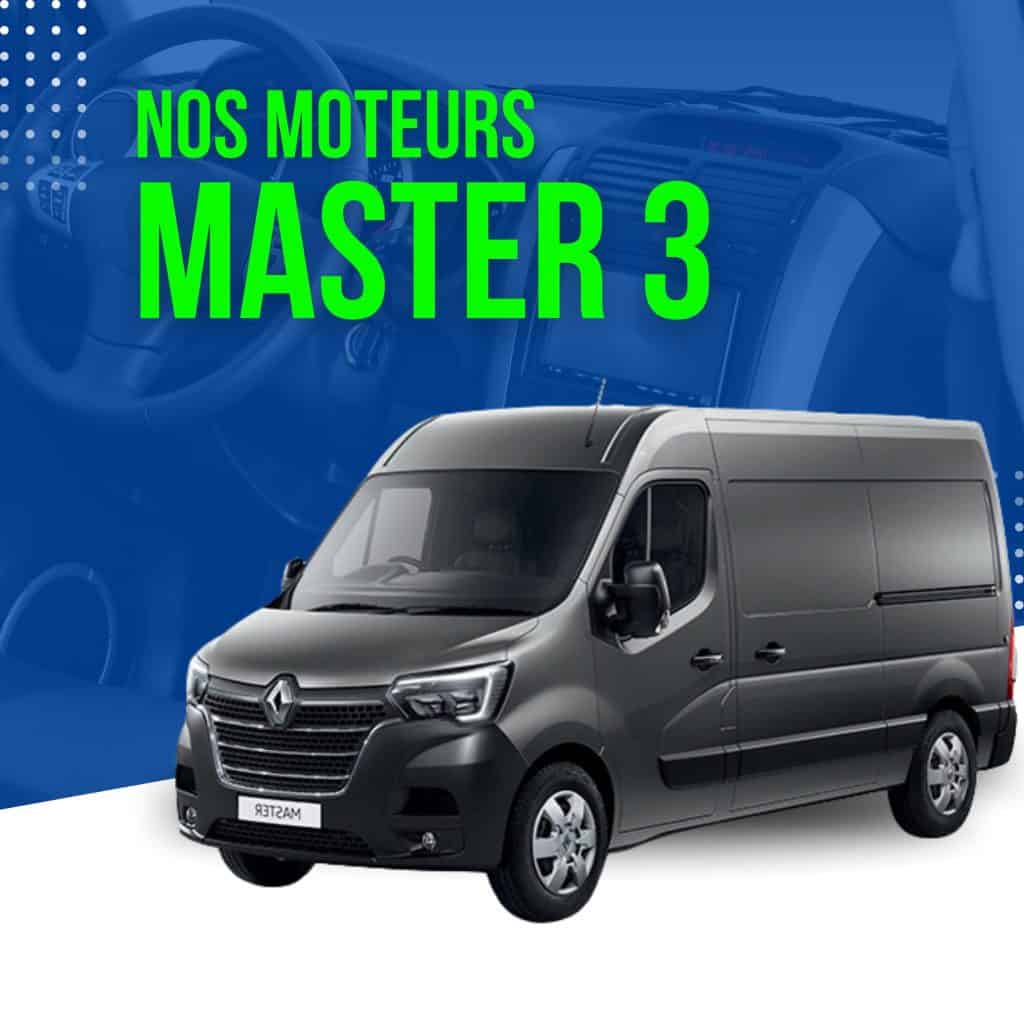 Découvrez nos moteurs : moteurs Master 3