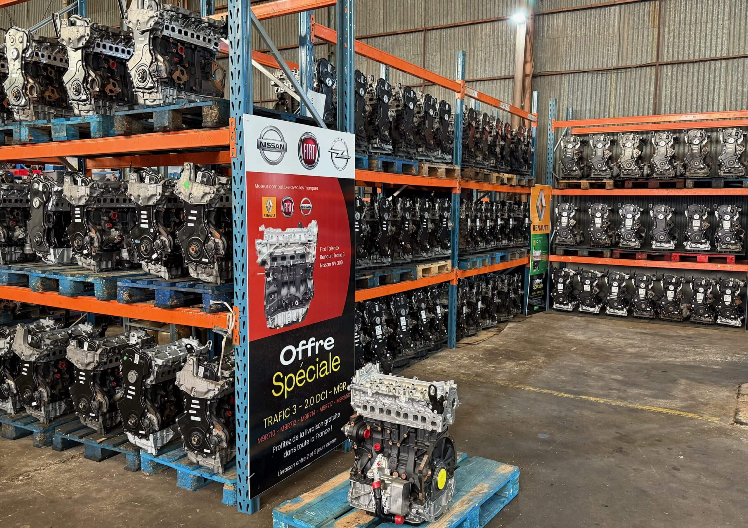 moteurs reconditionnés