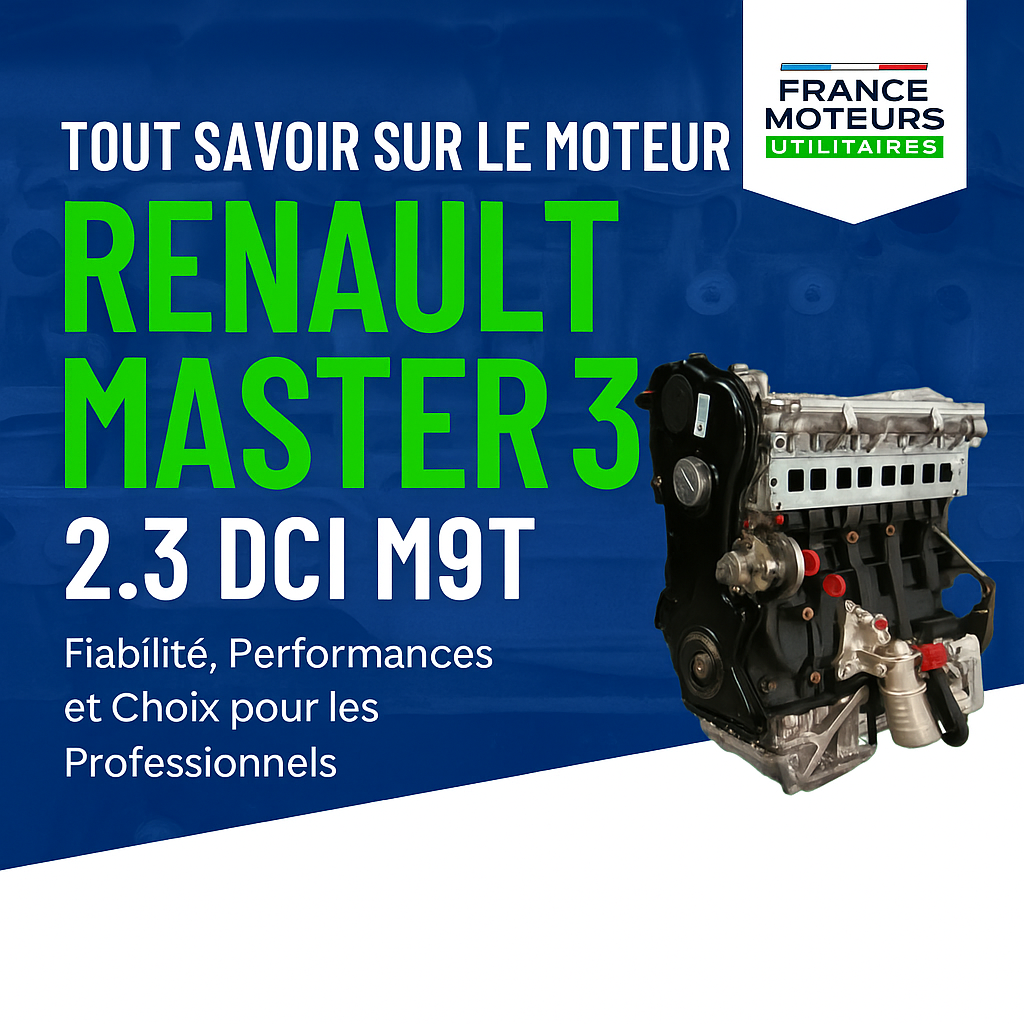 Tout savoir sur le moteur Renault Master 3 2.3 dCi M9T