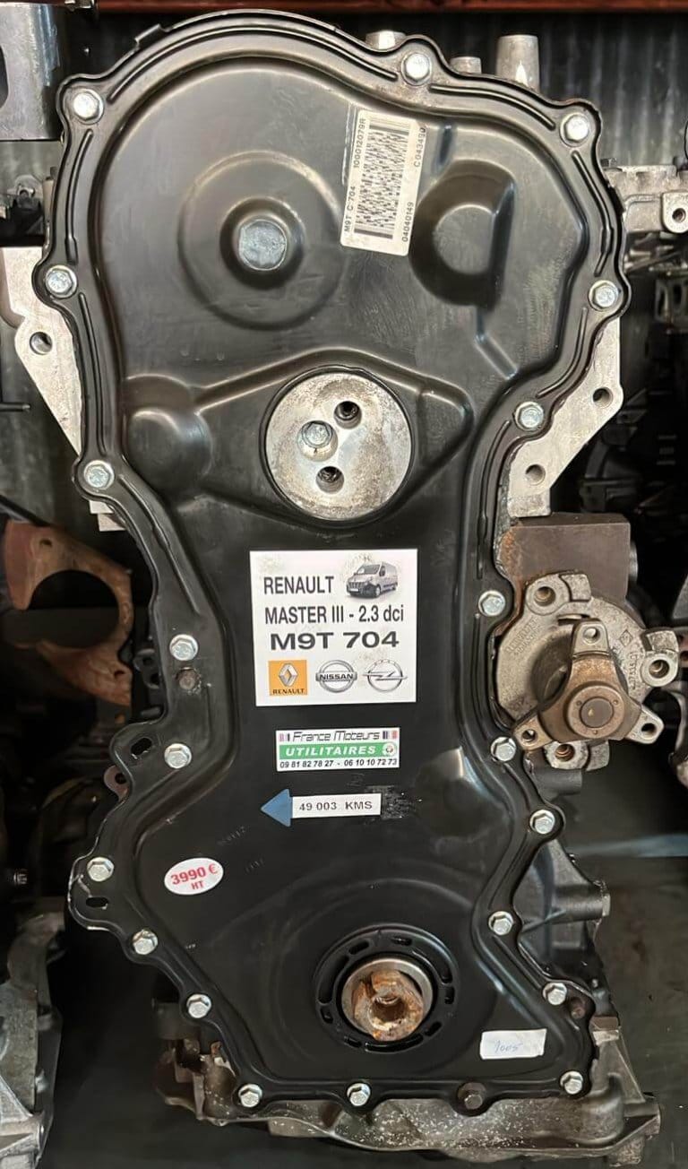 Moteur M9T704 Renaut Master 3