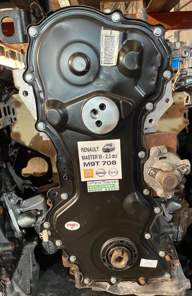 Moteur M9T708 Renaut Master 3