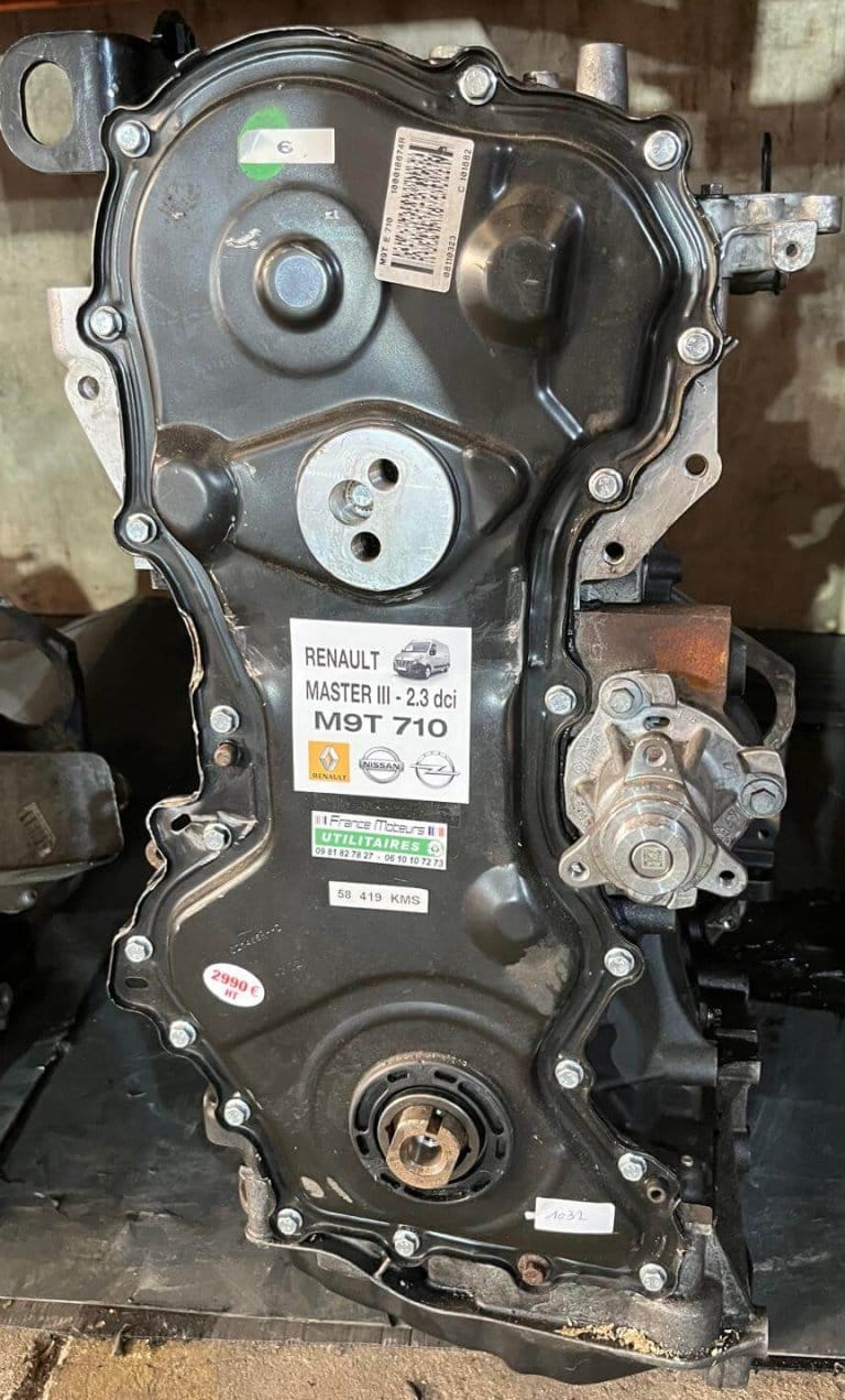 Moteur M9T710 Renaut Master 3