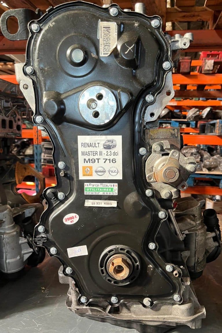 Moteur M9T716 Renaut Master 3