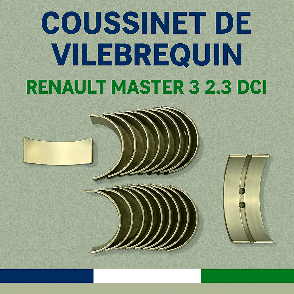 Coussinet de Vilebrequin Renault Master 3 2.3 dCi