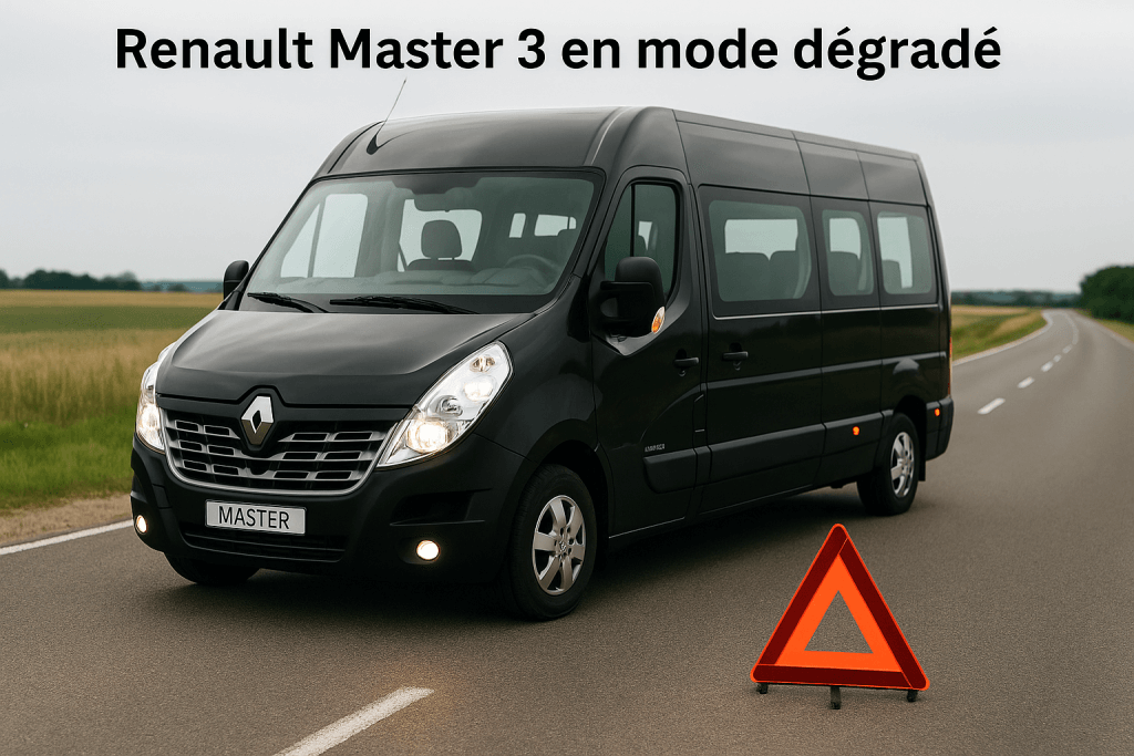 Renault Master 3 bloqué en mode dégradé sur route